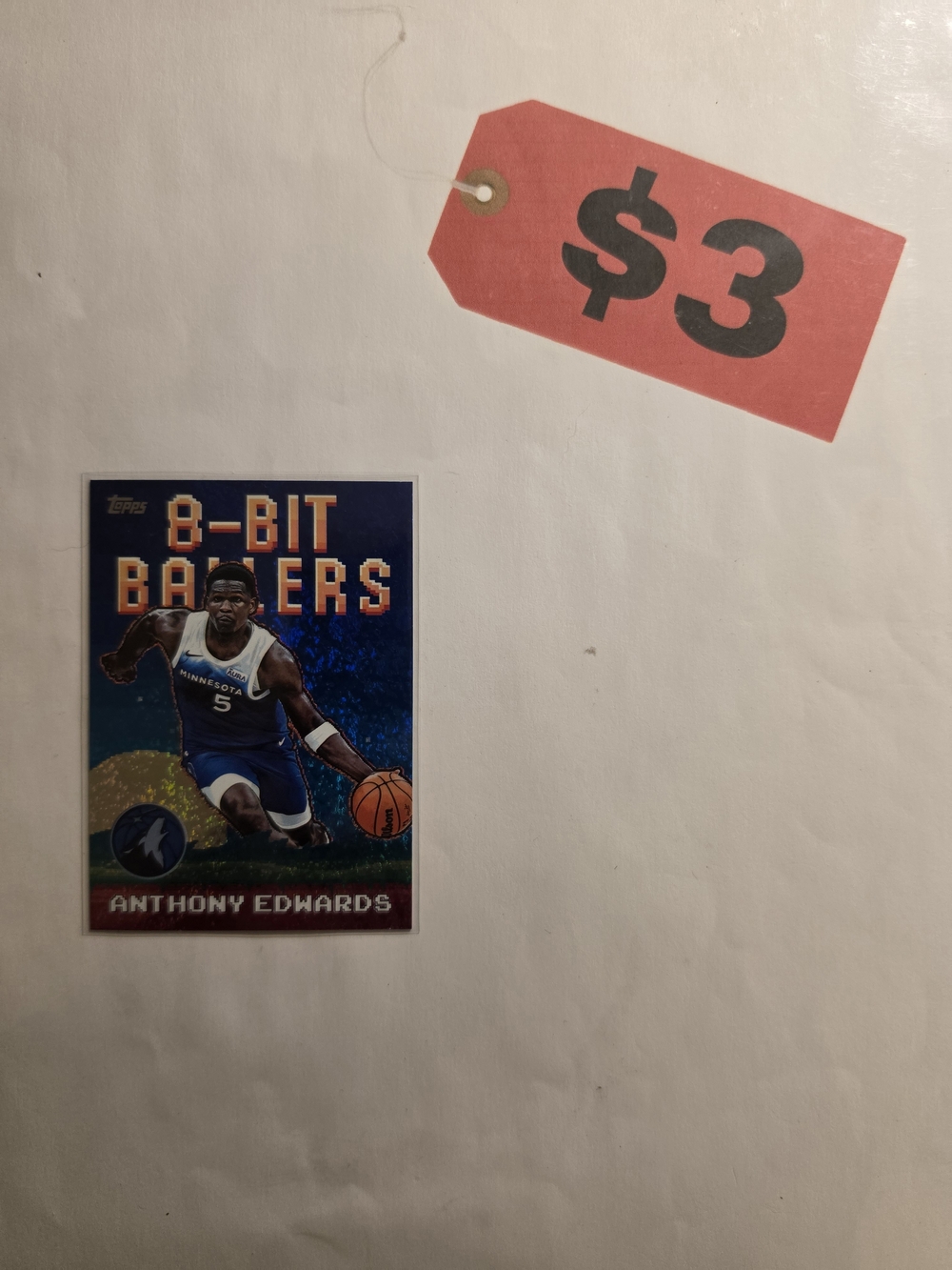2025-26 Topps 8-Bit Ballers
Anthony Edwards
#8B-18 Holofoil